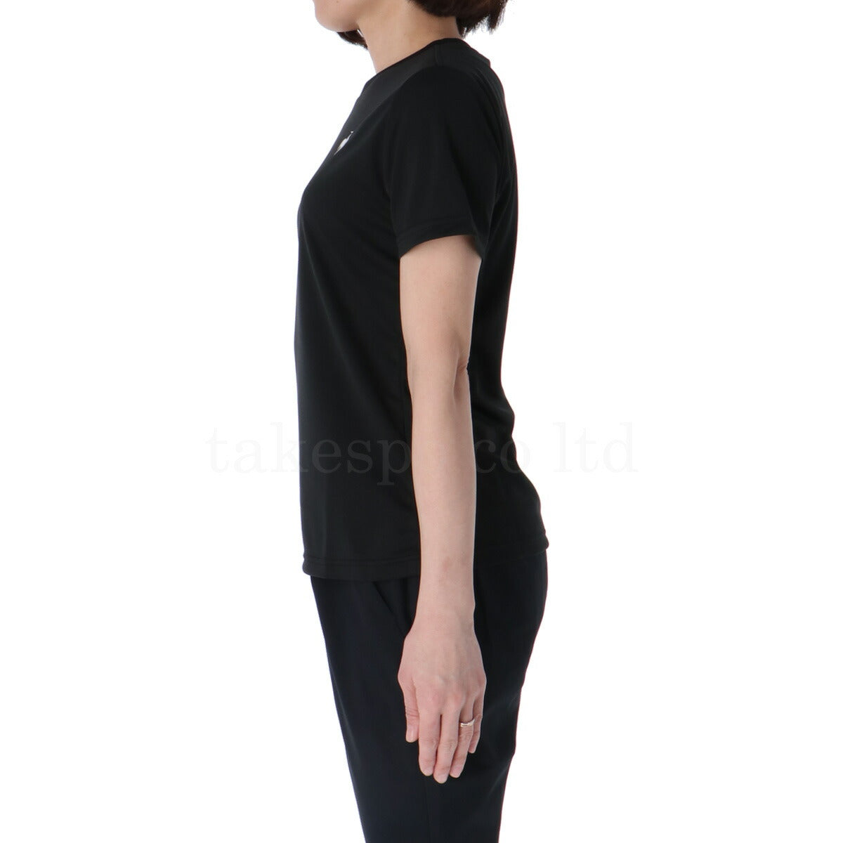 ルコック Tシャツ レディース エコペット ブラック ネイビー ホワイト グレー ピンク LT5SHTZ1L