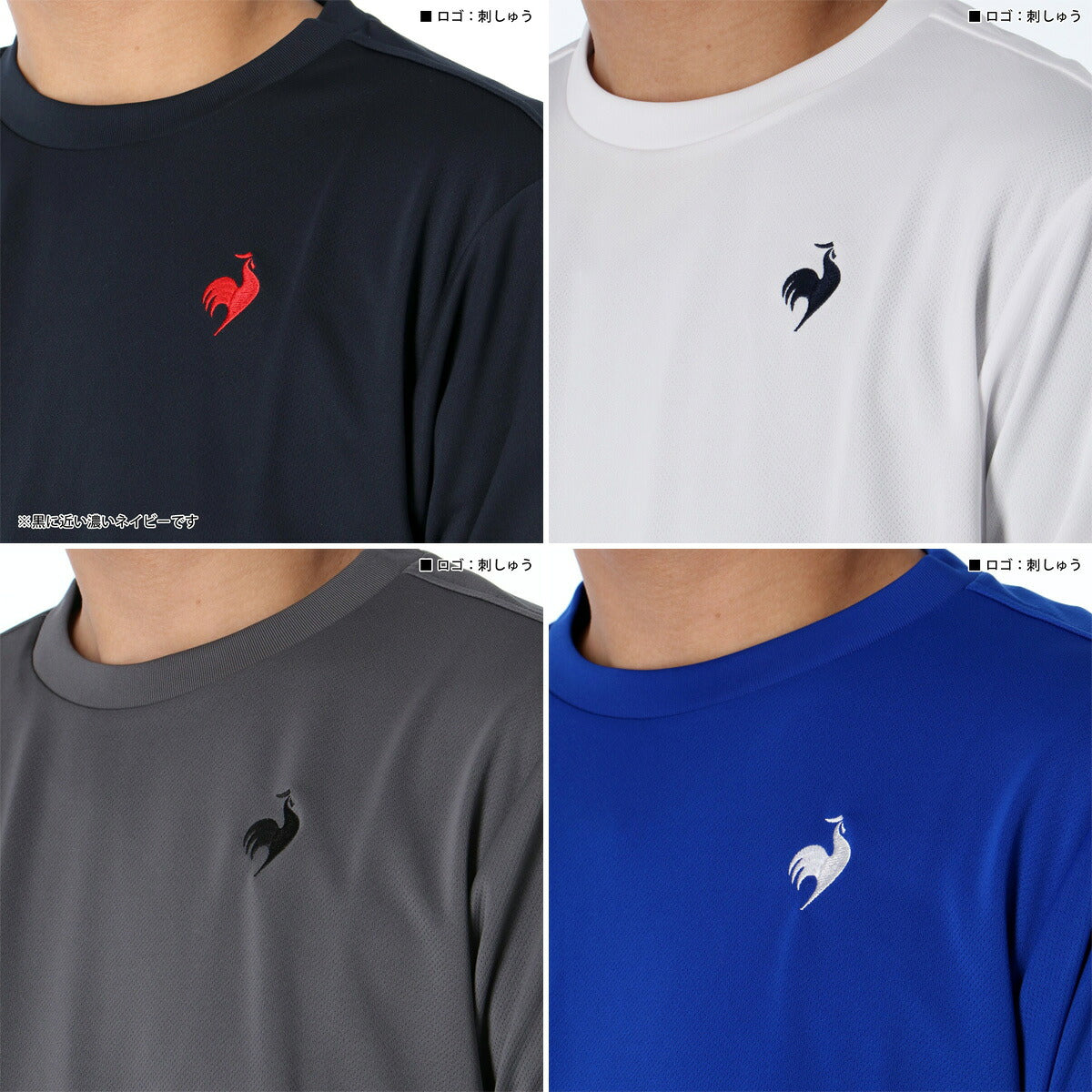 ルコック Tシャツ ハーフパンツ 上下 メンズ エコペット ブラック ネイビー ホワイト グレー ブルー LT5SHTZ1M