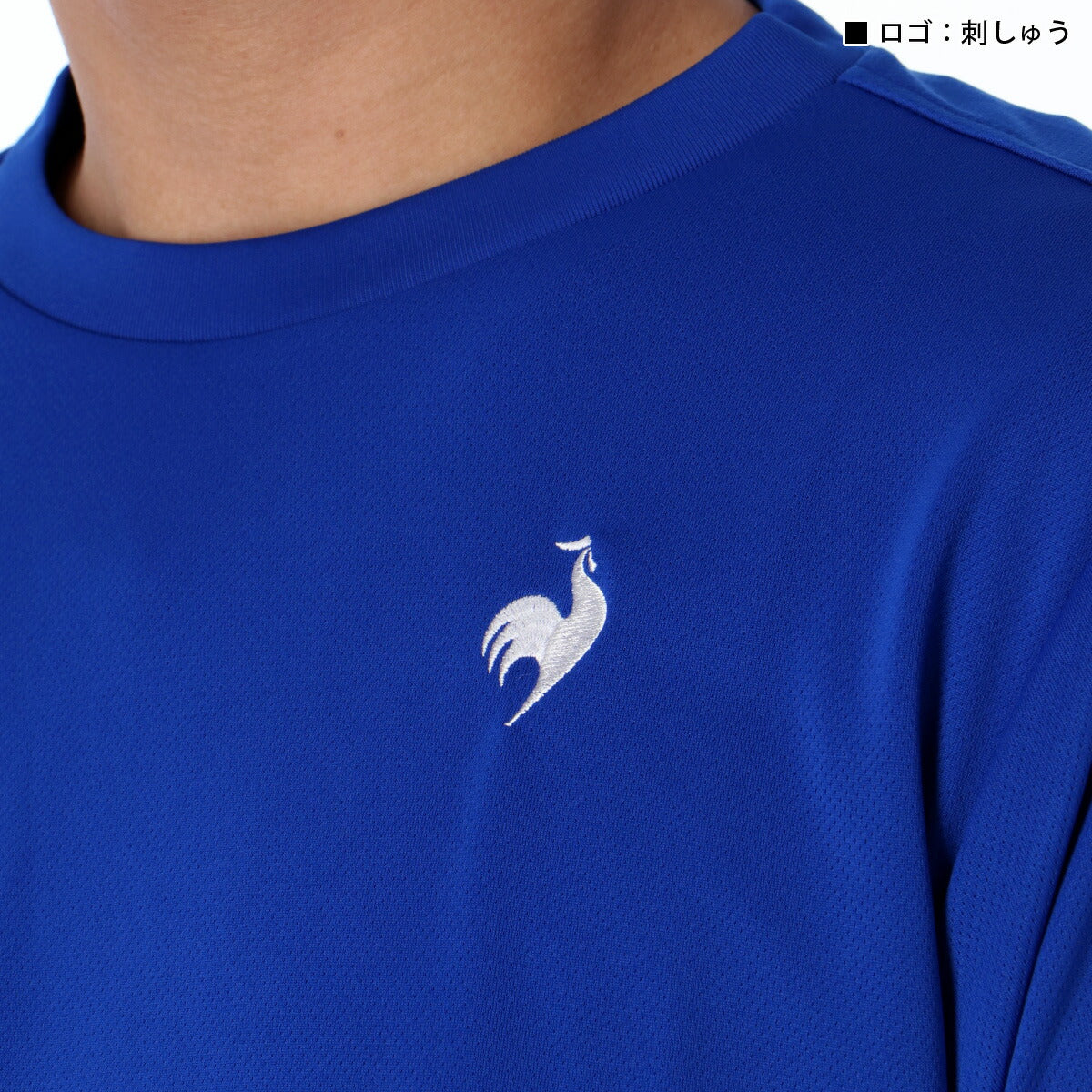ルコック Tシャツ メンズ エコペット ブラック ネイビー ホワイト グレー ブルー LT5SHTZ1M