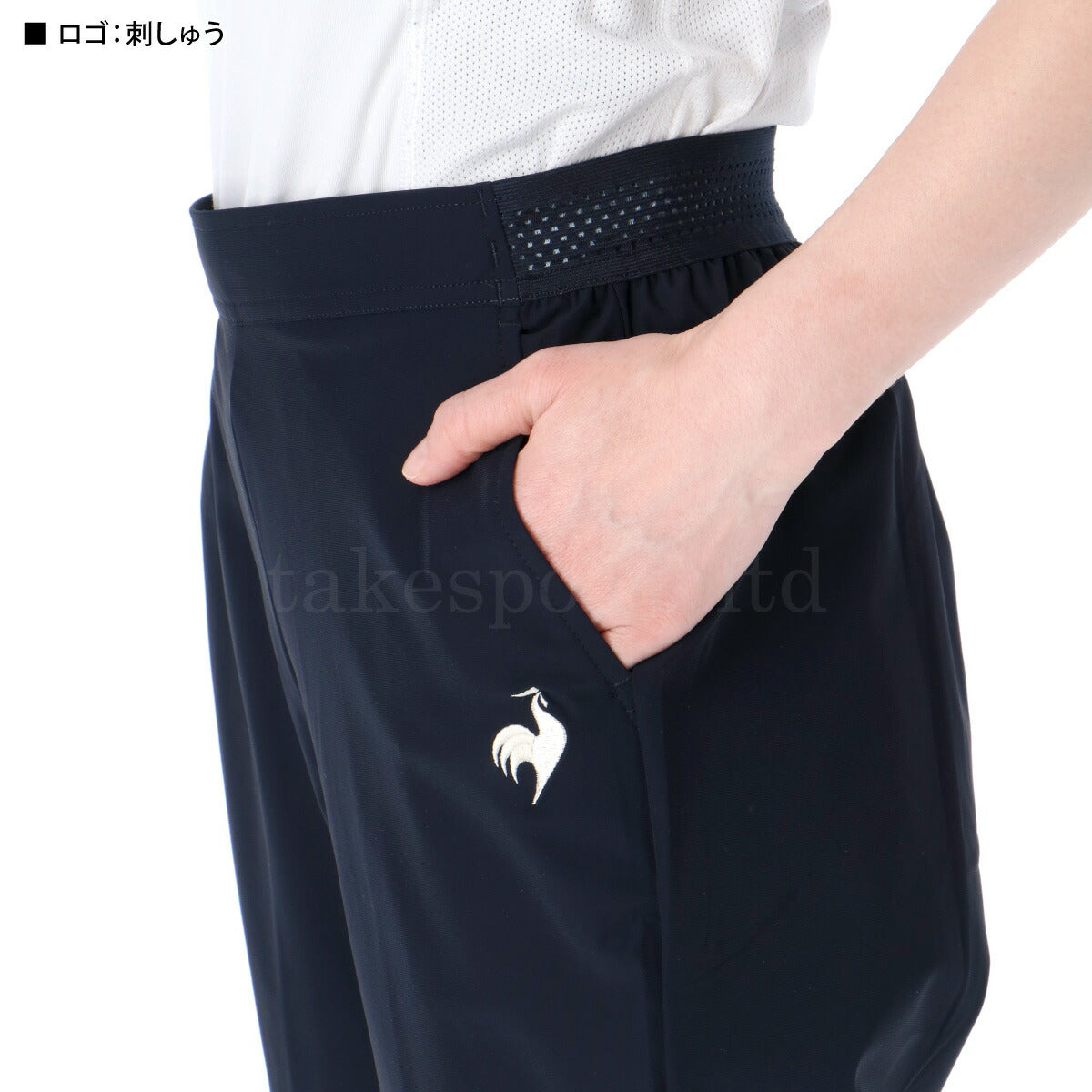 ルコック レディース クロス薄手 ジャージ上下 接触冷感 le coq sportif アパレル 上下 LT5SJG10L/LT5SPZ10L