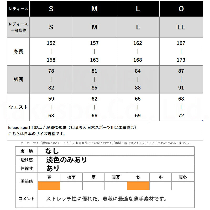 ルコック 薄手 ジャージ 上下 レディース リップクロス イエロー ネイビー LT5SJK21L