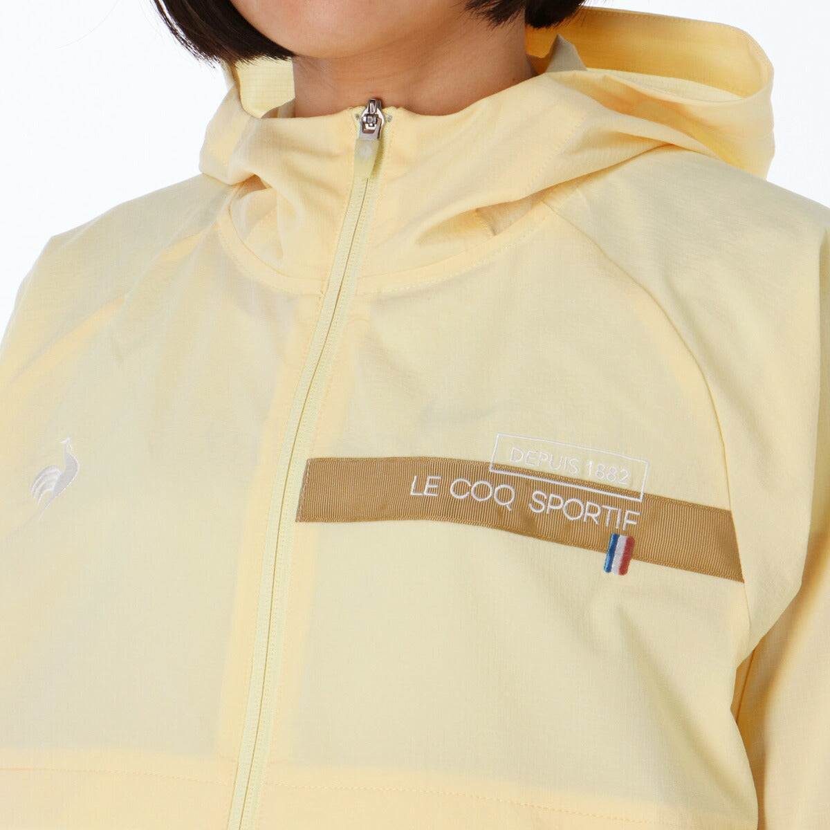 ルコック 薄手 ジャージ 上下 レディース リップクロス イエロー ネイビー LT5SJK21L