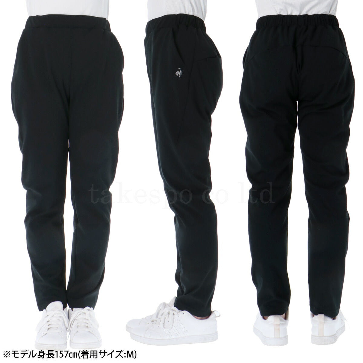 ルコック ロングパンツ レディース ヘランカ ブラック ネイビー LT5SLP10L