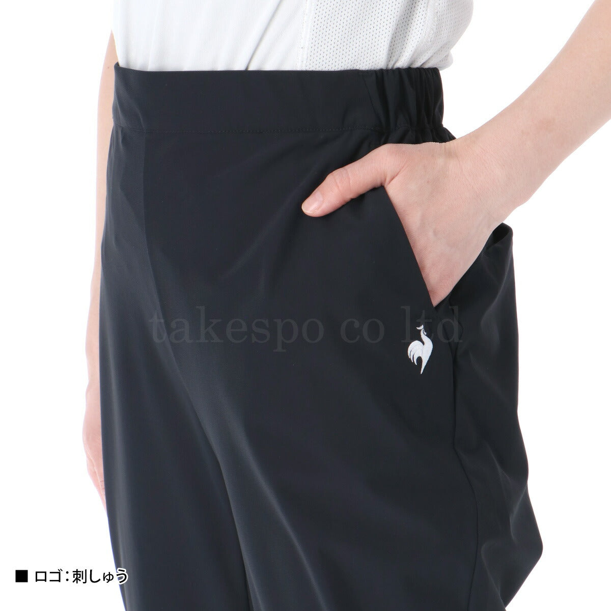 ルコック レディース クロス薄手 ジャージ上下 接触冷感 le coq sportif アパレル 上下 LT5SSW20L/LT5SLP32L