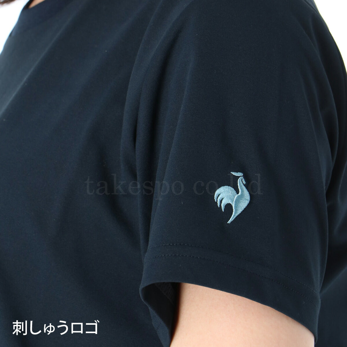 ルコック Tシャツ レディース ヘランカ ネイビー ブルー ピンク ホワイト LT6SHT01L