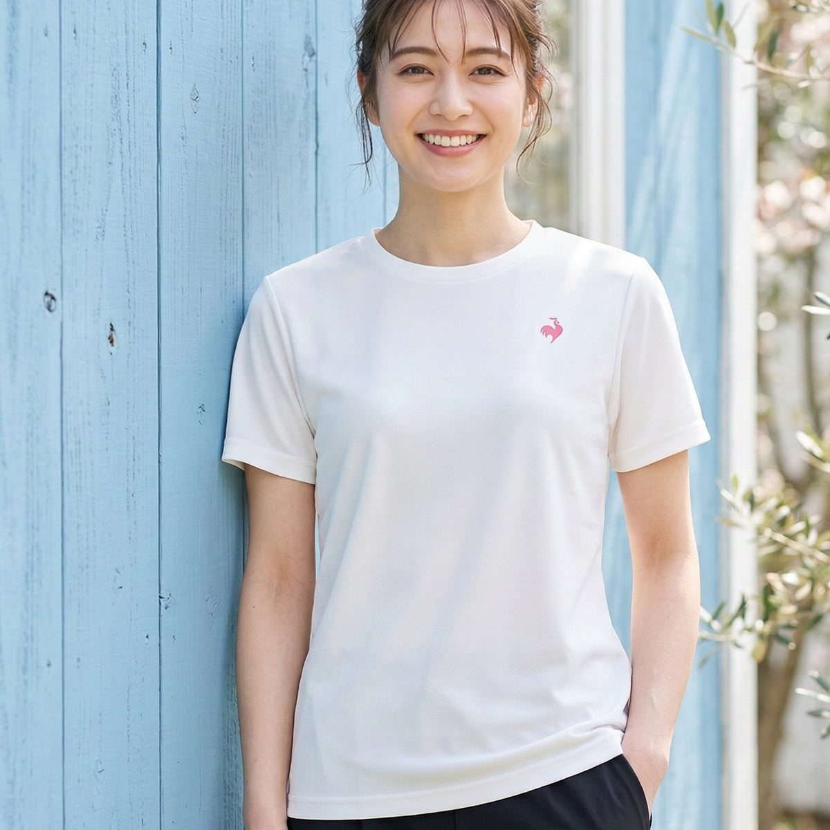 ルコック Tシャツ レディース LT6SHTZ1L
