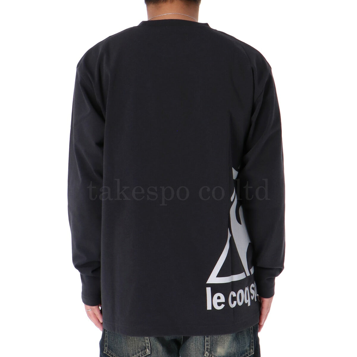 ルコック Tシャツ メンズ ブラック ネイビー ホワイト LU5FLT00M