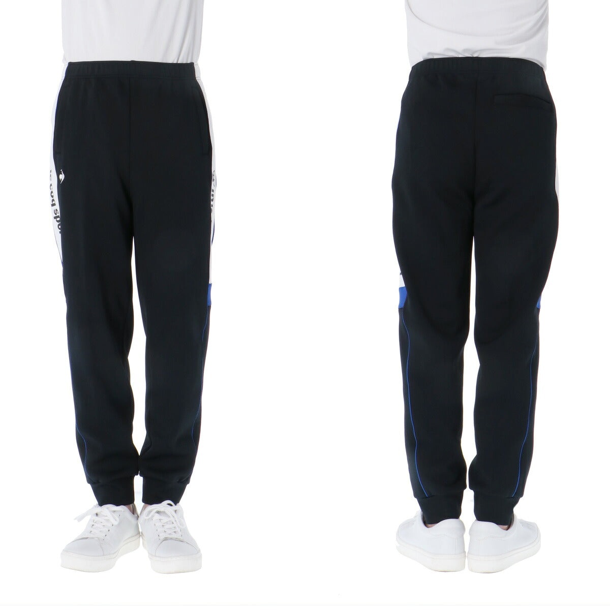 ルコック ロングパンツ メンズ ヘランカ ブラック ブルー ホワイト LU5FPZ10M