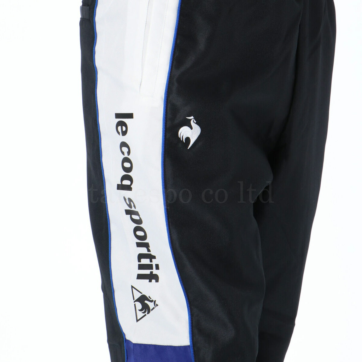 ルコック ロングパンツ メンズ ブラック ブルー ホワイト LU5FPZ30M
