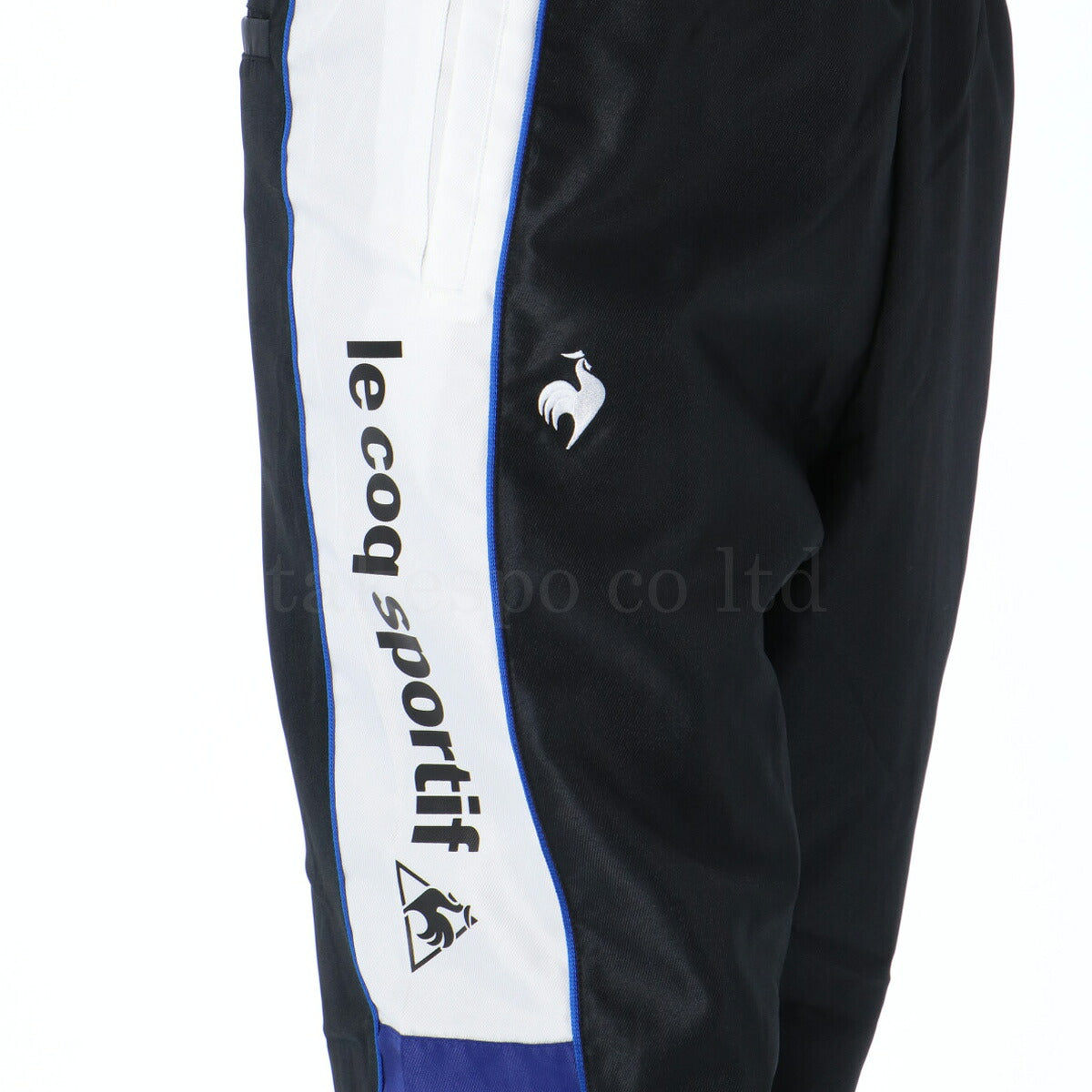 ルコック ロングパンツ メンズ ブラック ブルー ホワイト LU5FPZ30M