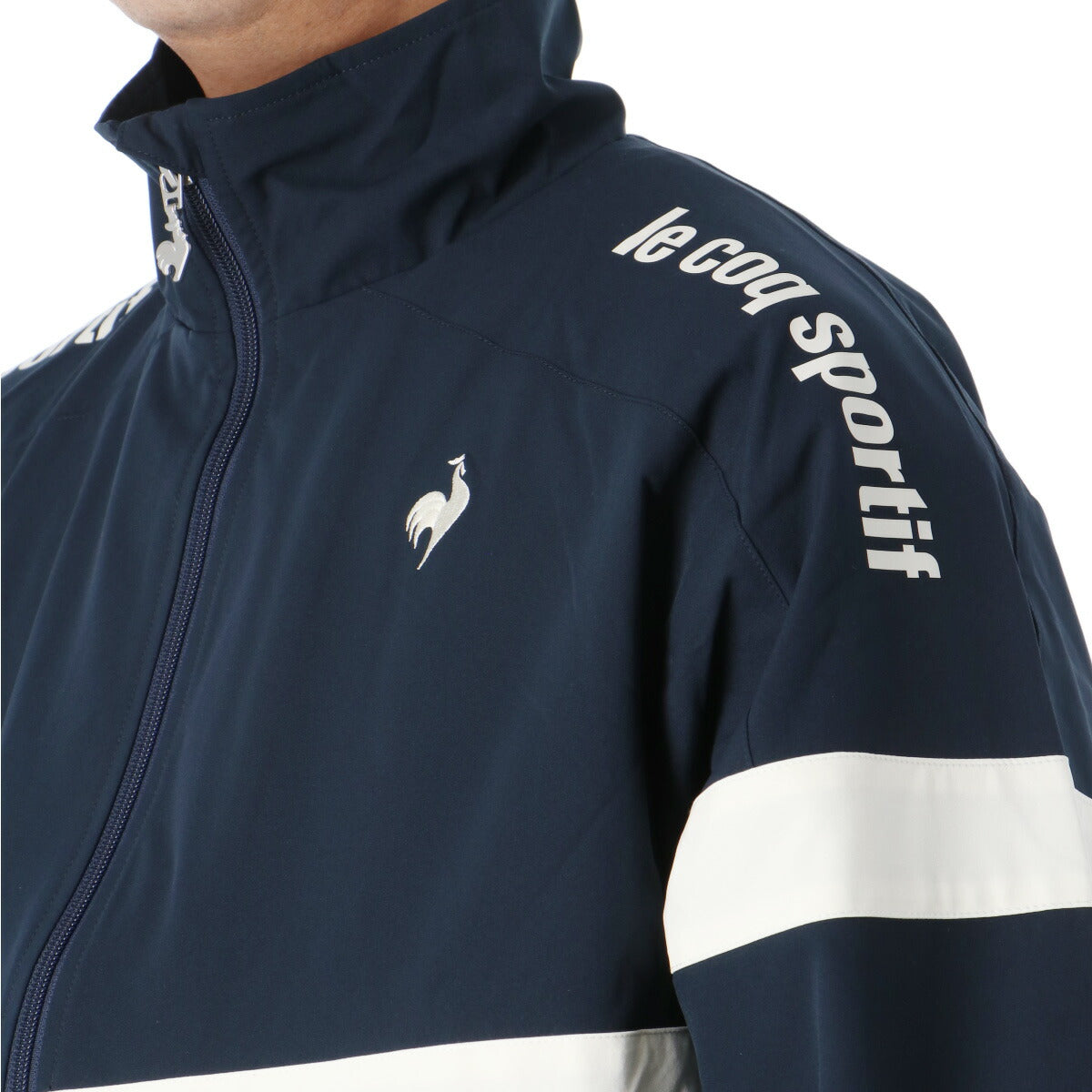 ルコック メンズ ウインドブレーカー上下 le coq sportif アパレル 上下 LU5FWB31M/LU5FPZ31M