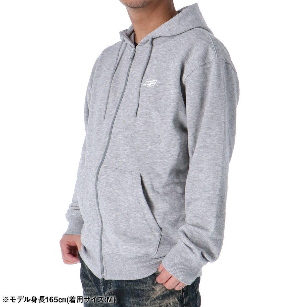 ニューバランス メンズ スウェットジャケット ロゴスウェット newbalance アパレル 上 MJ41501