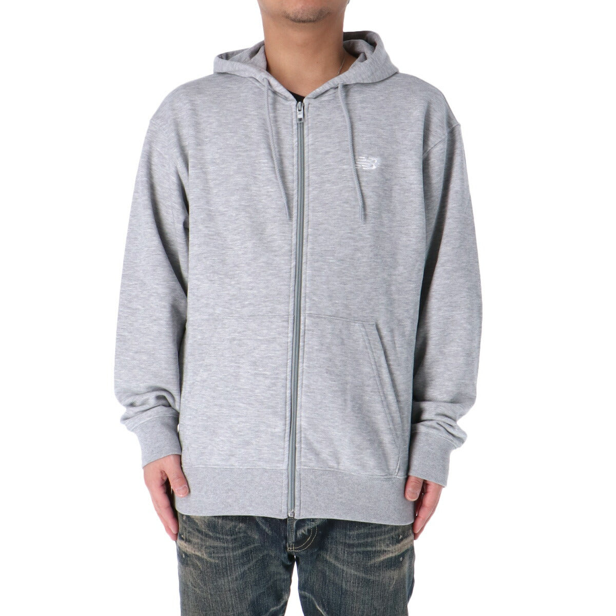 ニューバランス メンズ スウェットジャケット ロゴスウェット newbalance アパレル 上 MJ41501