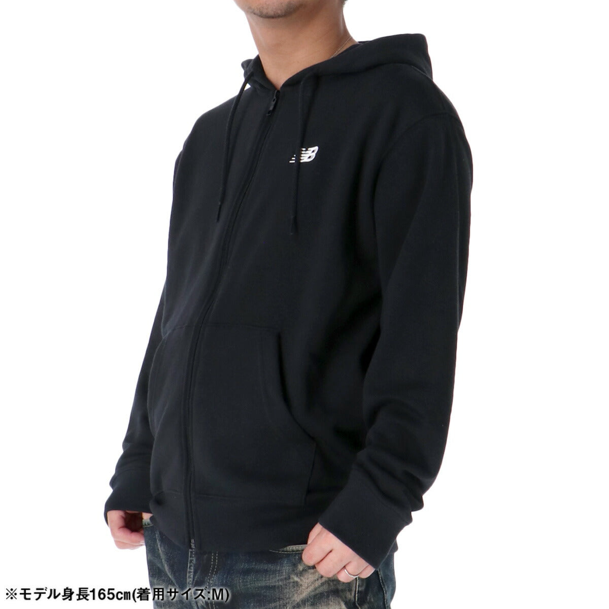 ニューバランス メンズ スウェットジャケット ロゴスウェット newbalance アパレル 上 MJ41501