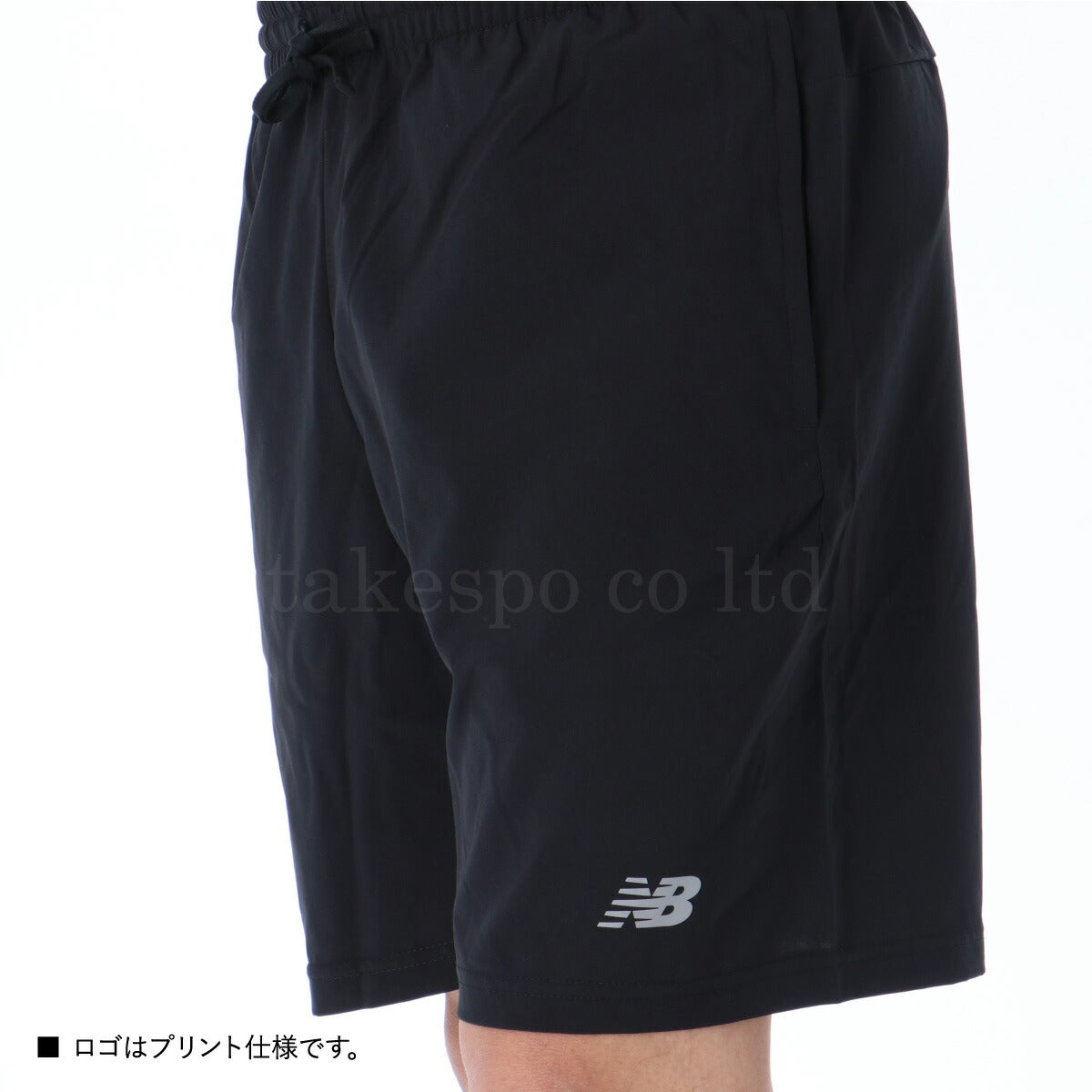 ニューバランス Tシャツ ハーフパンツ 上下 メンズ ブラック MT41222