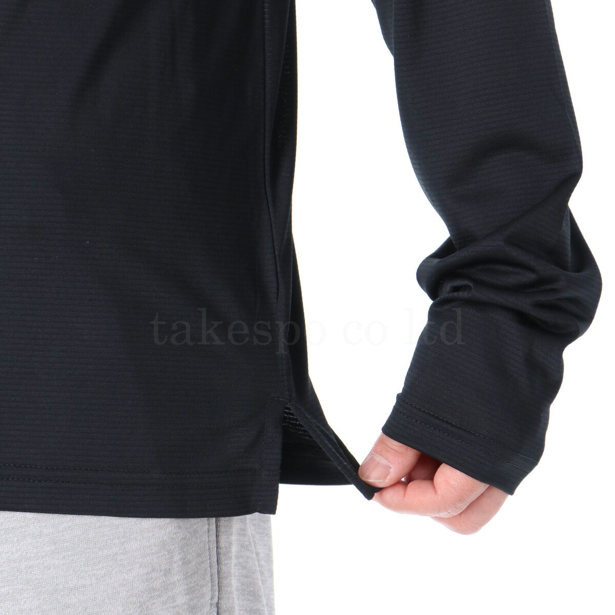 ニューバランス Tシャツ メンズ New Balance ランロングスリーブTシャツ ブラック MT41225