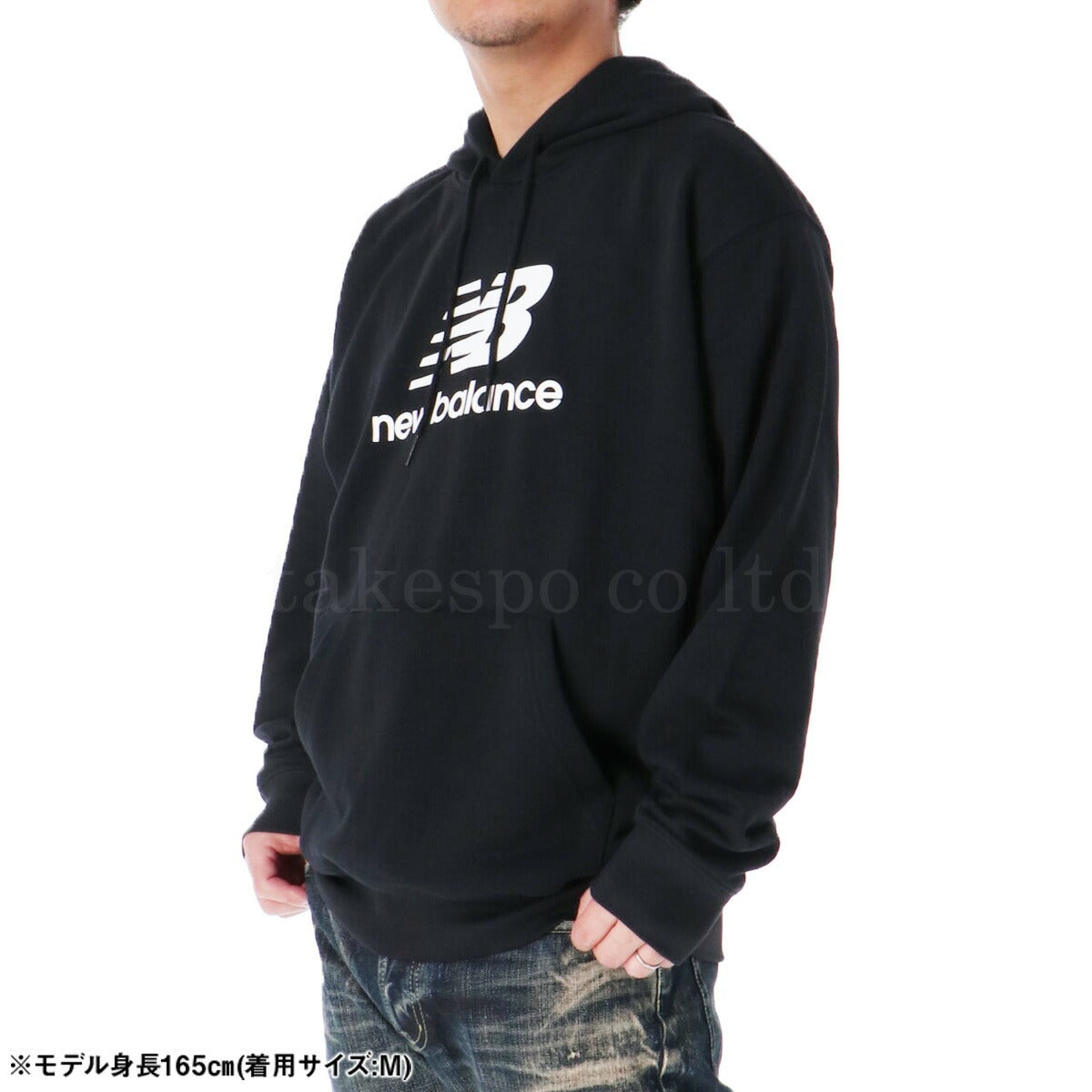 ニューバランス メンズ スウェットパーカー エッセンシャル フレンチテリー ロゴ newbalance アパレル 上 MT41501