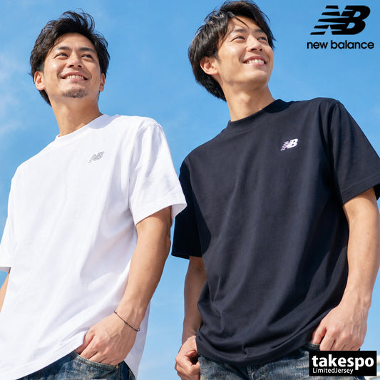 ニューバランス Tシャツ メンズ スポーツ エッセンシャル ブラック グレー ホワイト ネイビー グリーン ブルー MT41509