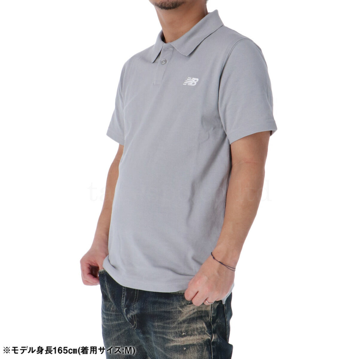 ニューバランス メンズ ポロシャツ ピケ newbalance アパレル 上 MT51519