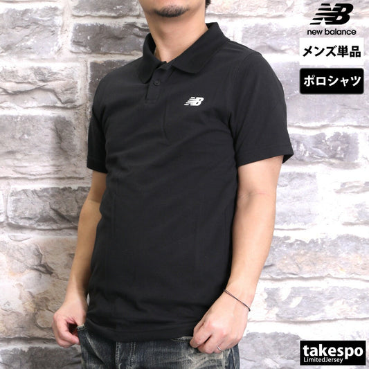 ニューバランス メンズ ポロシャツ ピケ newbalance アパレル 上 MT51519