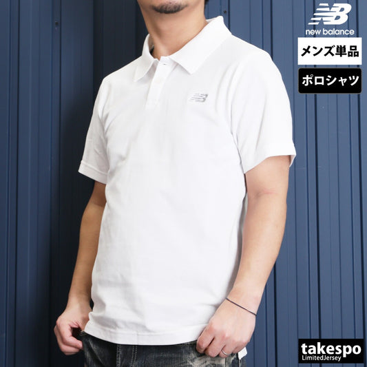 ニューバランス メンズ ポロシャツ ピケ newbalance アパレル 上 MT51519