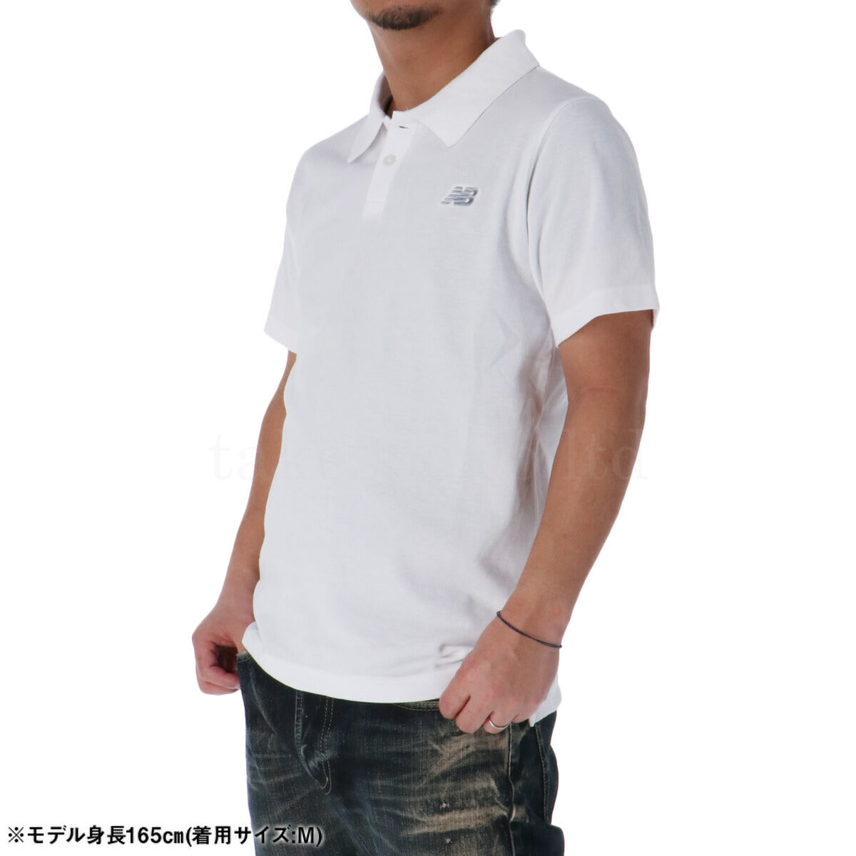 ニューバランス メンズ ポロシャツ ピケ newbalance アパレル 上 MT51519