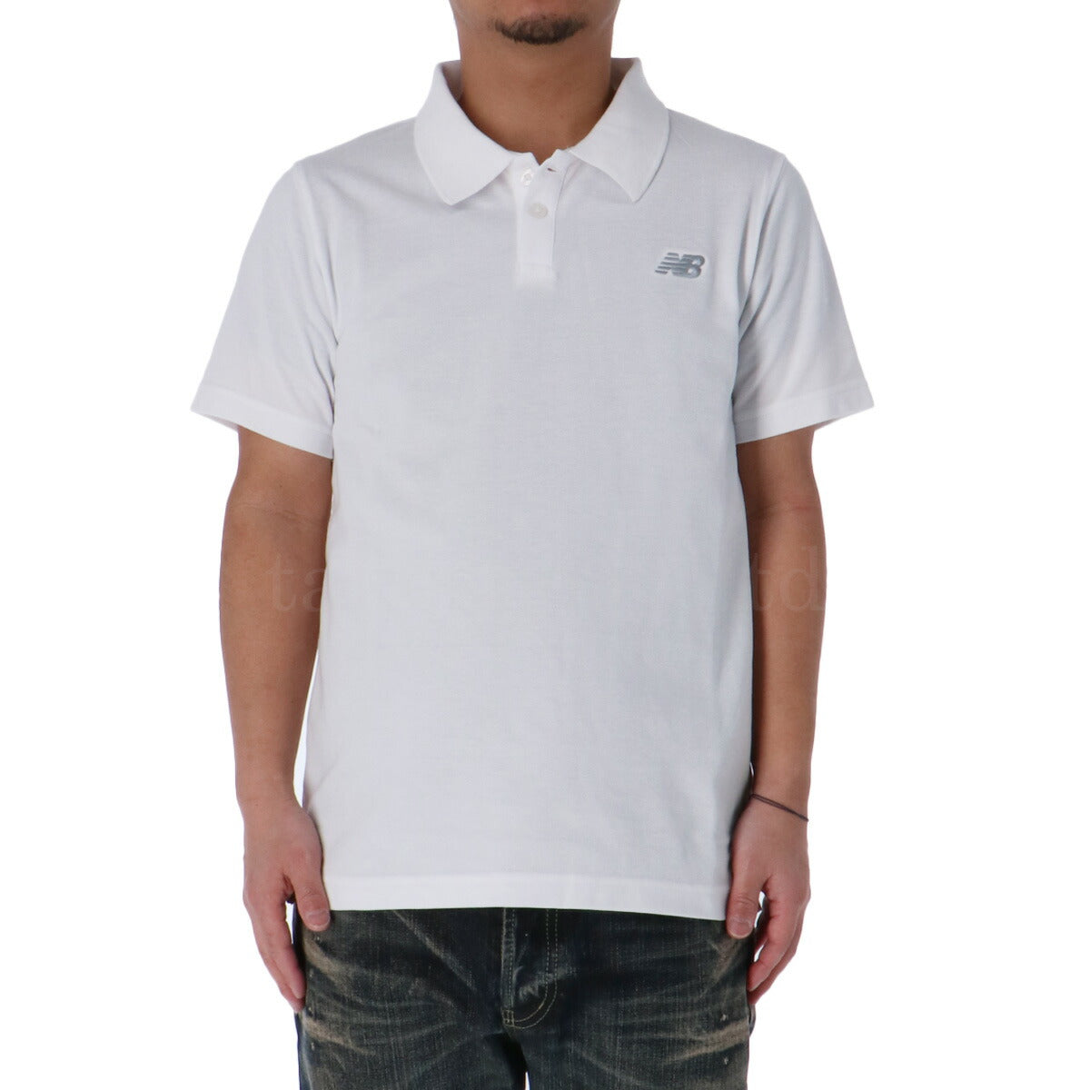 ニューバランス メンズ ポロシャツ ピケ newbalance アパレル 上 MT51519
