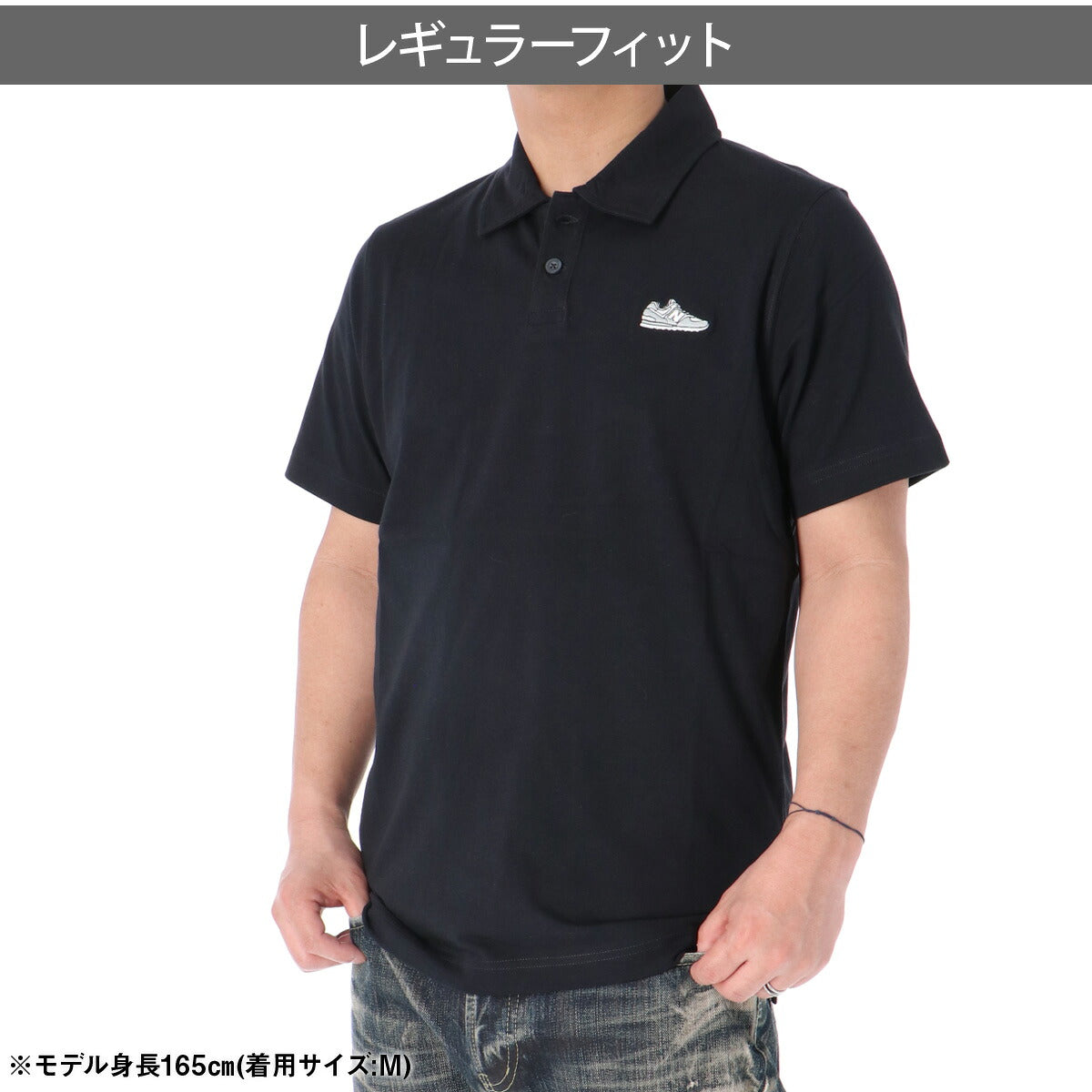 ニューバランス ポロシャツ メンズ ブランド newbalance 立ち襟 コットン100 綿100 黒 白 MT61S7B7 ブラック ネイビー ホワイト 大きいサイズ 有 ゴルフ スポーツウェア トレーニングウェア スポーツ