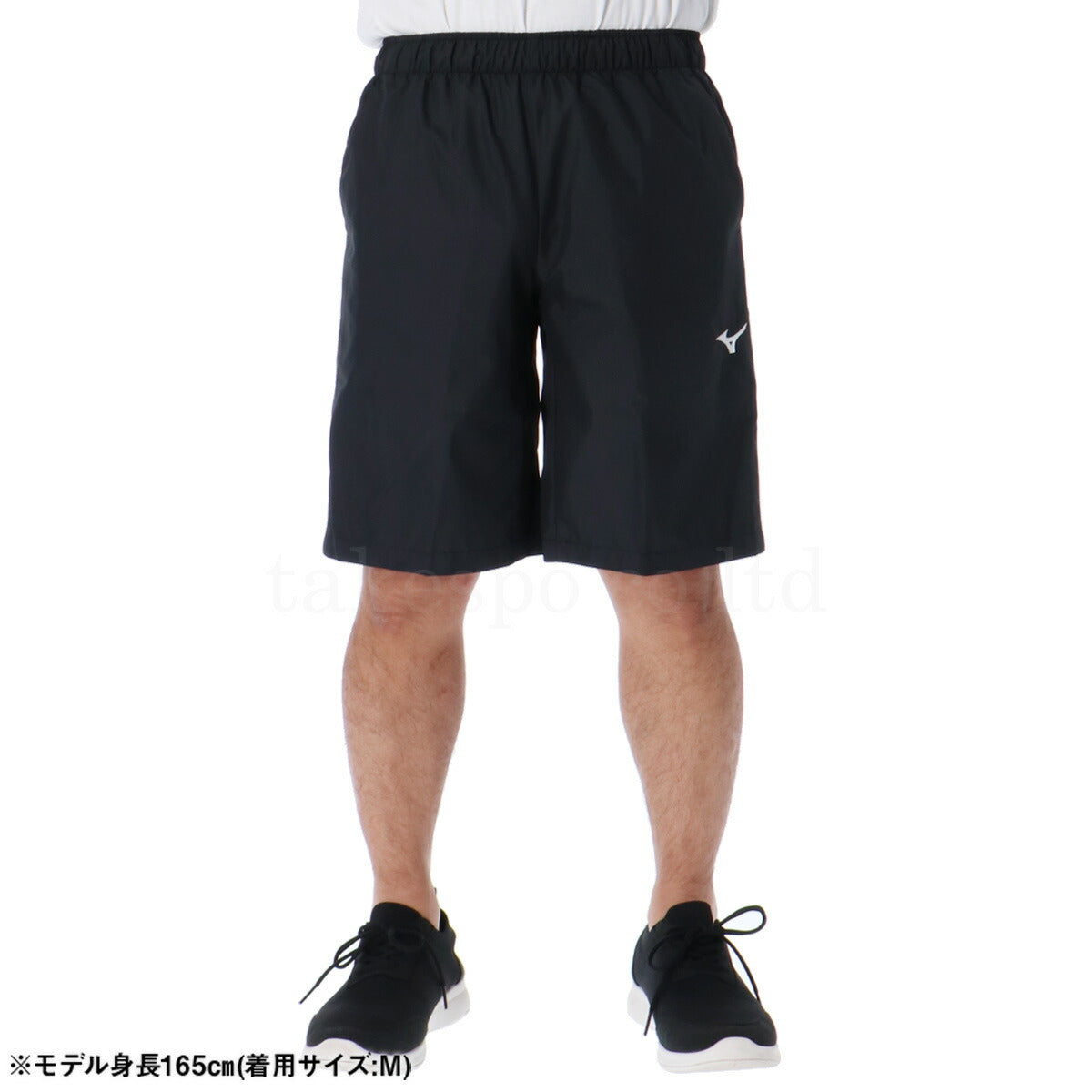 ミズノ ハーフパンツ メンズ トレーニングクロスハーフパンツ ブラック N2JDB002