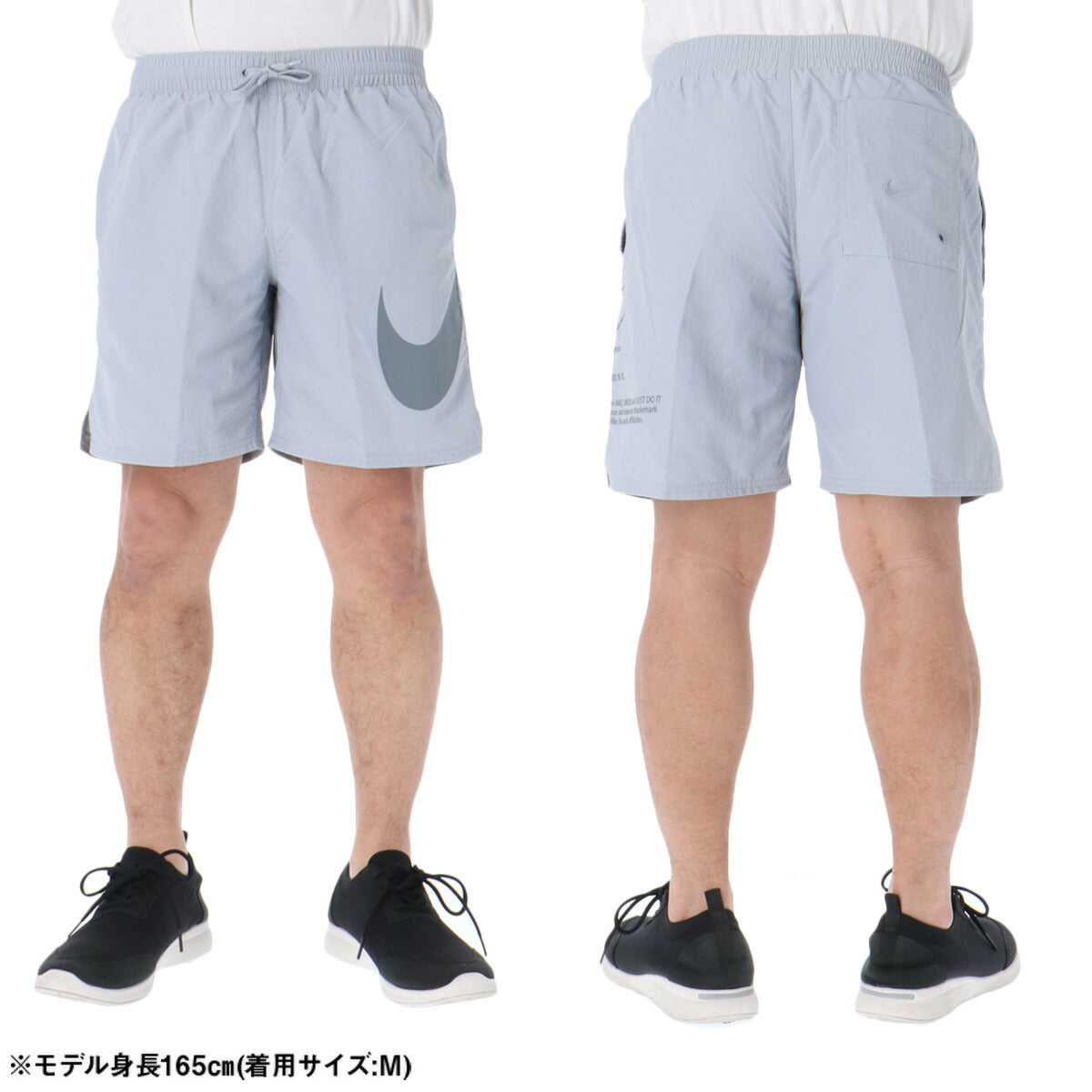 ナイキ ハーフパンツ メンズ 灰色 グレー NESSF508