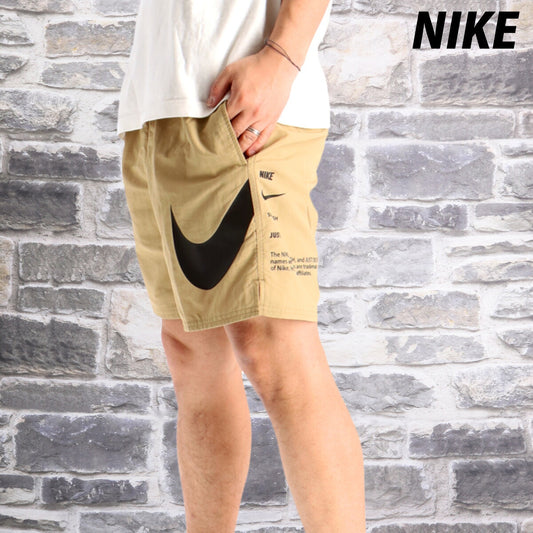 ナイキ 短パン ハーフパンツ メンズ ブランド ショートパンツ NIKE 裏メッシュ 裏地付き 海 プール 水陸両用 キャンプ アウトドア 川 NESSF508 N241 薄茶色 ベージュ 新作 大きいサイズ 有 スポーツウェア