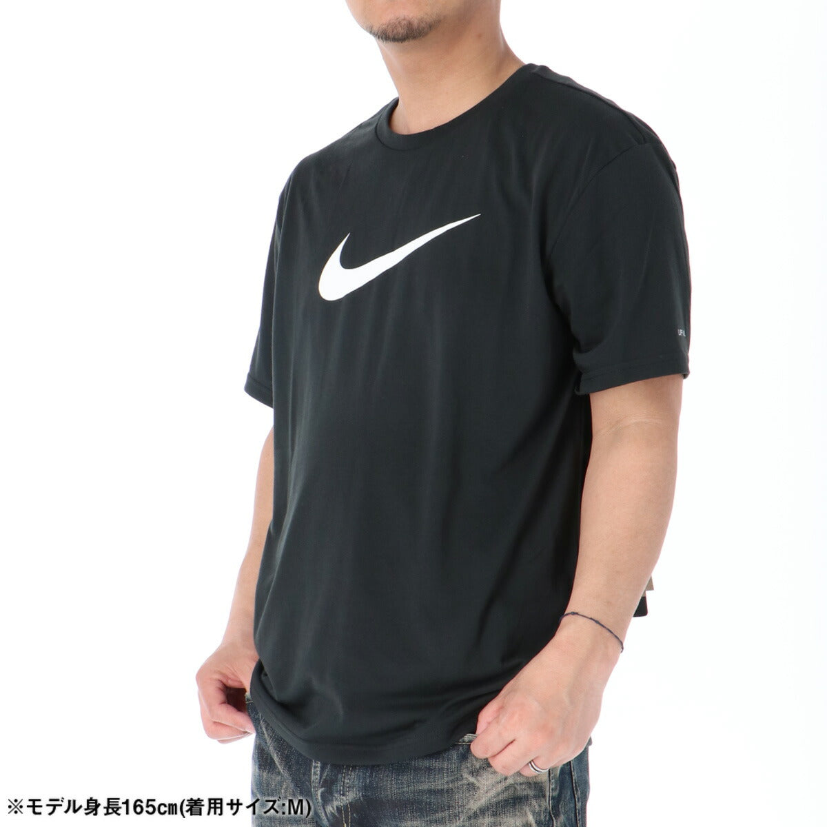 ナイキ Tシャツ メンズ ハイドロガード 黒 ブラック NESSG523
