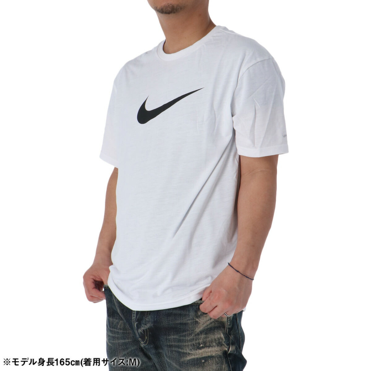 ナイキ Tシャツ メンズ ハイドロガード 白 ホワイト NESSG523