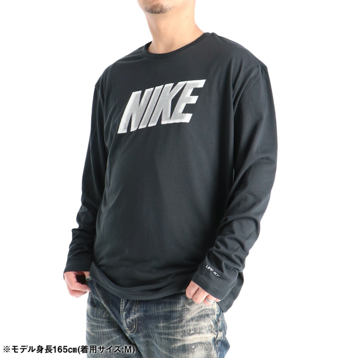 ナイキ Tシャツ メンズ ハイドロガード 黒 ブラック NESSG524