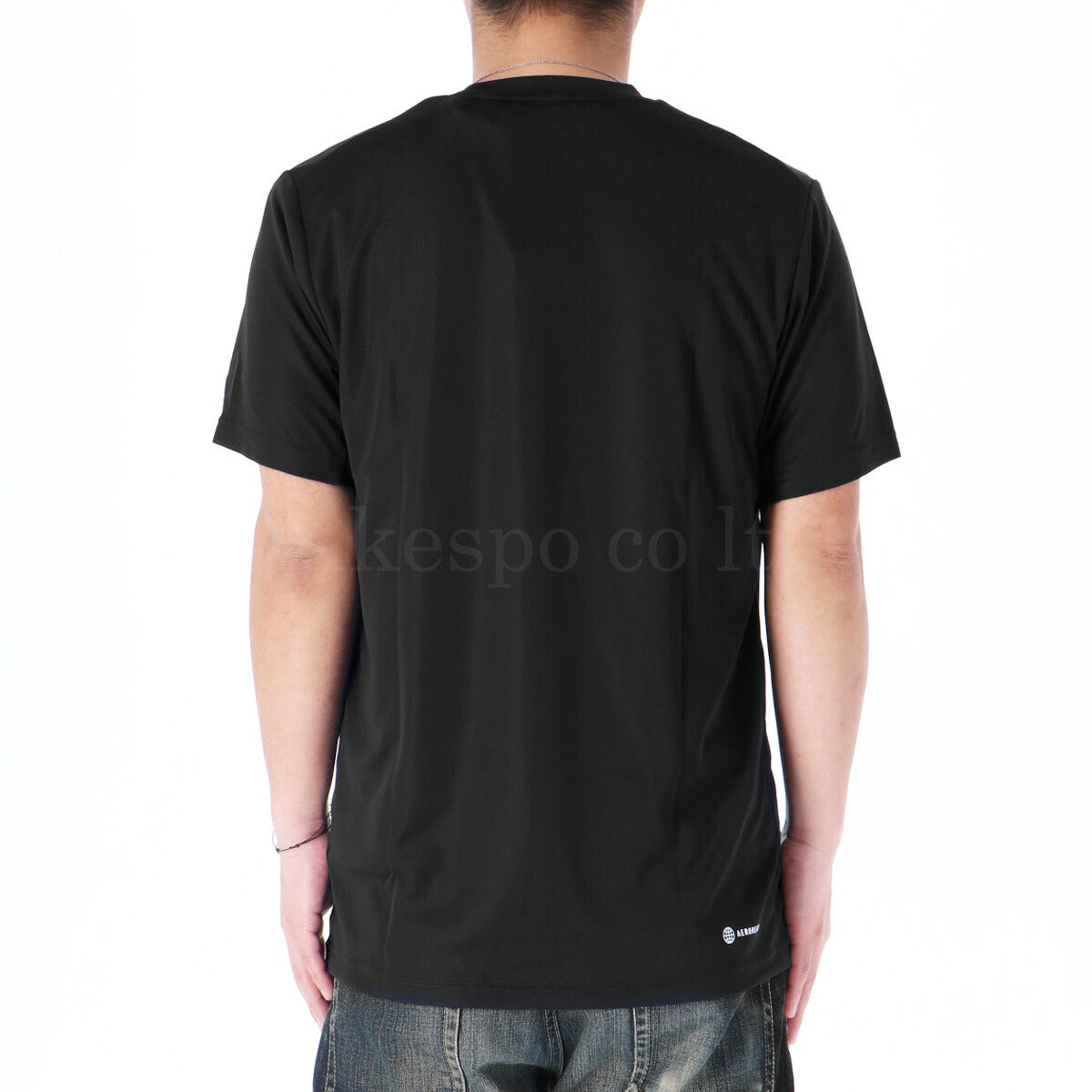アディダス Tシャツ メンズ エッセンシャルズ ブラック ネイビー ブルー ホワイト NQE20