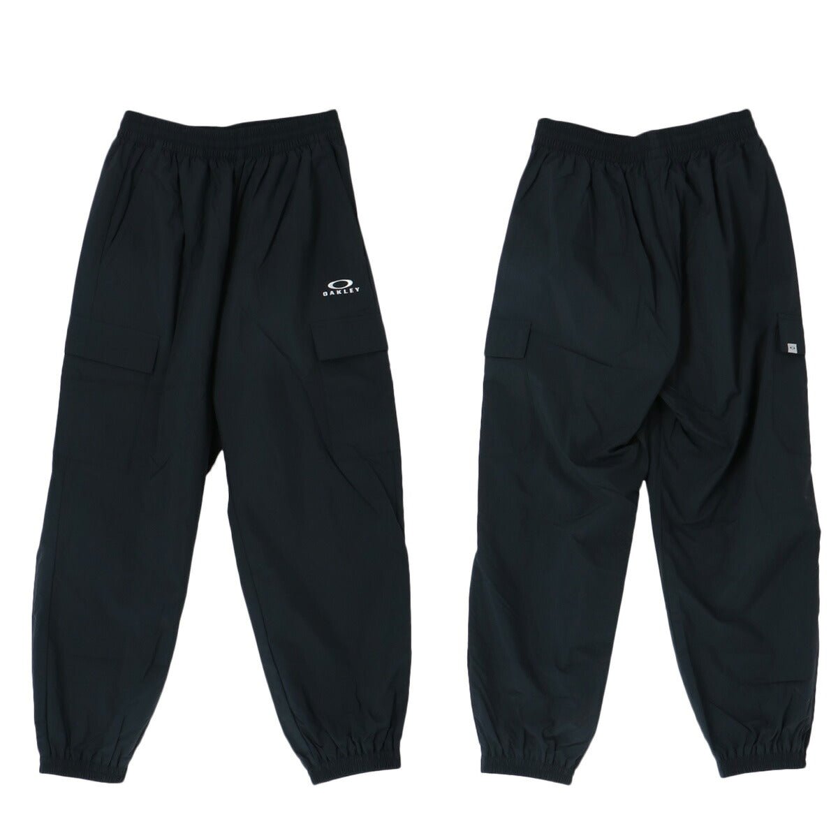 オークリー ウインドブレーカー 上下 セットアップ ジュニア ブランド OAKLEY フード付き フーディ フルジップ 黒 はっ水 撥水 防風 UVカット FOA408968 上下セット 男 女の子 キッズ スポーツウェア - 【公式】限定ジャージのタケスポ（Limited jersey takespo）