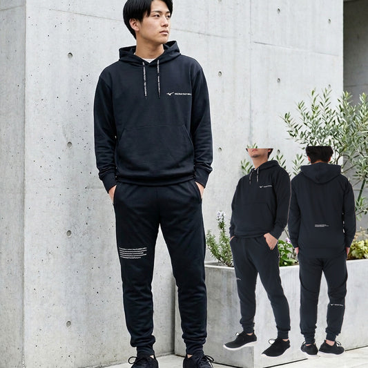 ミズノ メンズ スウェット上下 ソフトストレッチスウェット Mizuno アパレル 上下 P2MCD065/P2MDD065