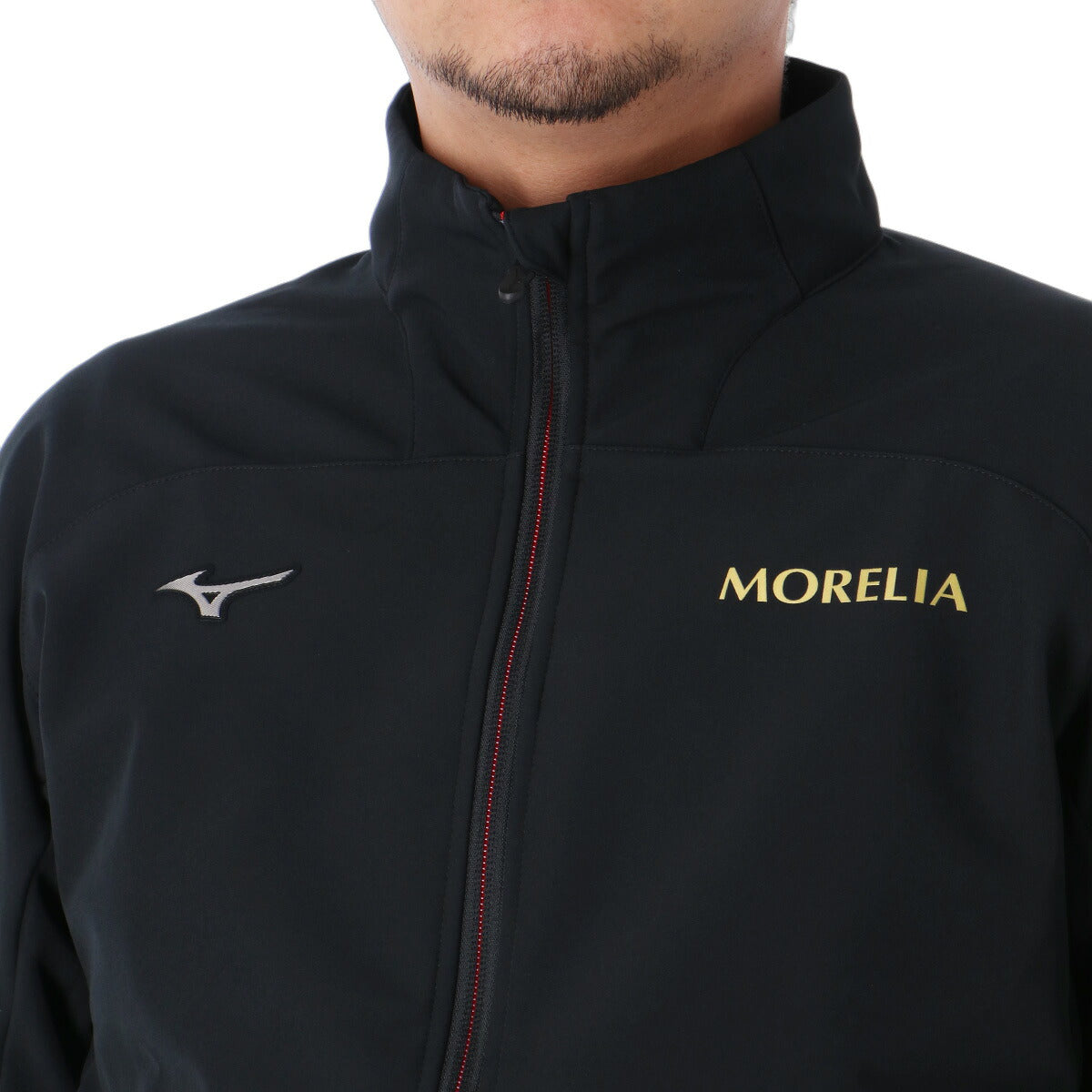 ミズノ ジャージ上下 モレリア テックシールド ジャージ 上下 セットアップ メンズ ブランド Mizuno フルジップ 防風 ストレッチ 裏起毛 裏フリース 黒 トラックスーツ トラックジャージ 保温 P2MED503