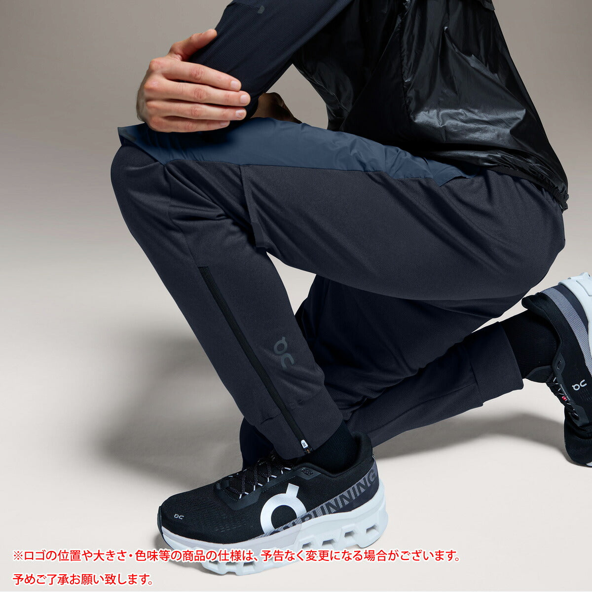オン ロングパンツ メンズ Weather Pants ウェザーパンツ ブラック ネイビー PANTS1M