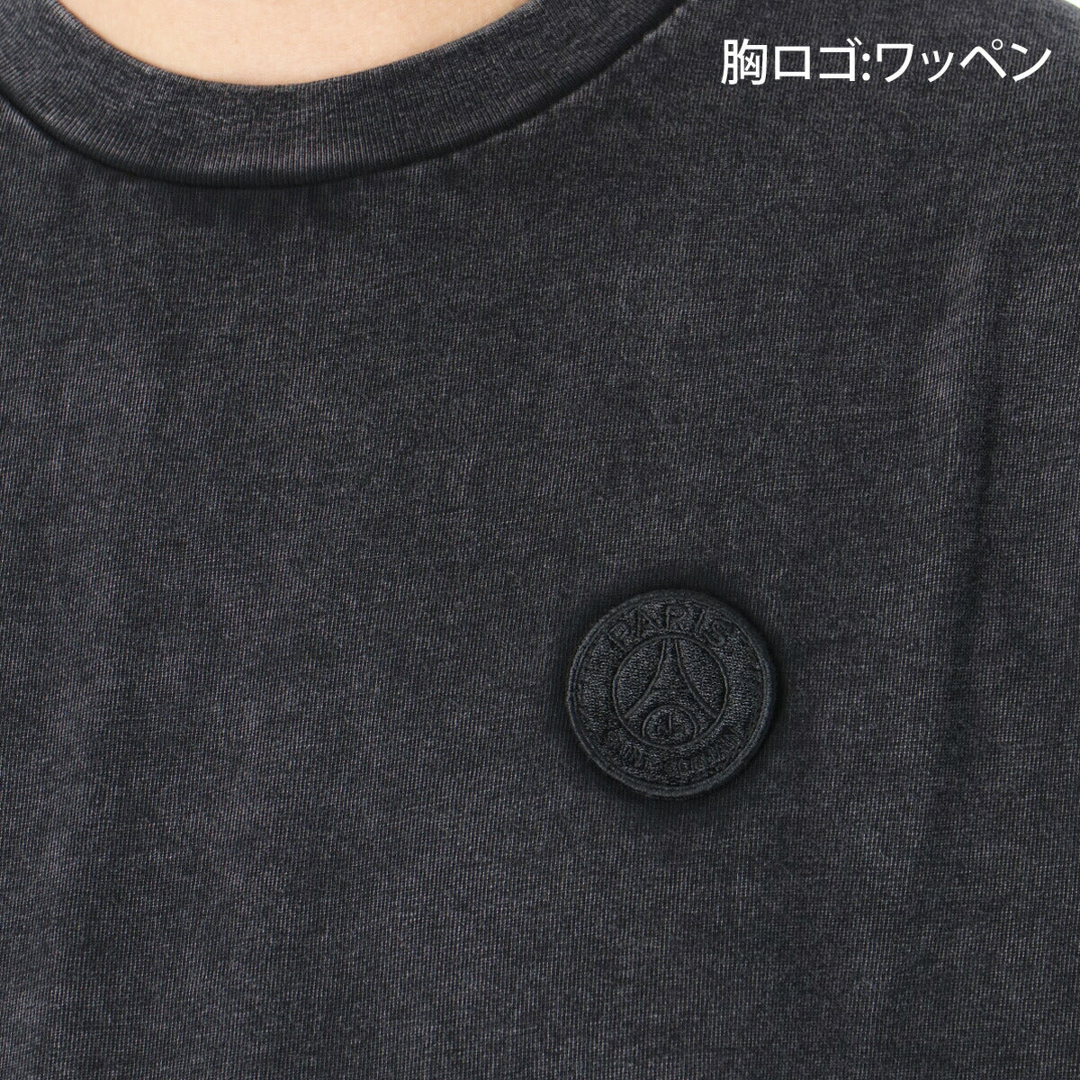 パリ・サンジェルマン Tシャツ メンズ ブラック PS0126SS0008
