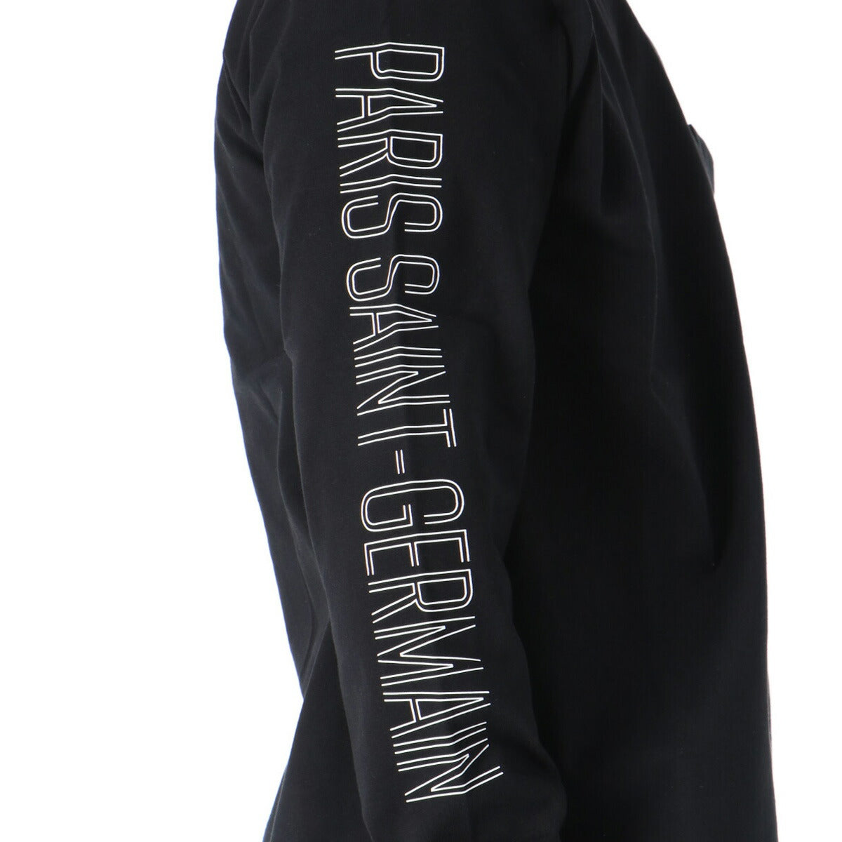 パリ・サンジェルマン Tシャツ メンズ ブラック ホワイト PS0326SS0001