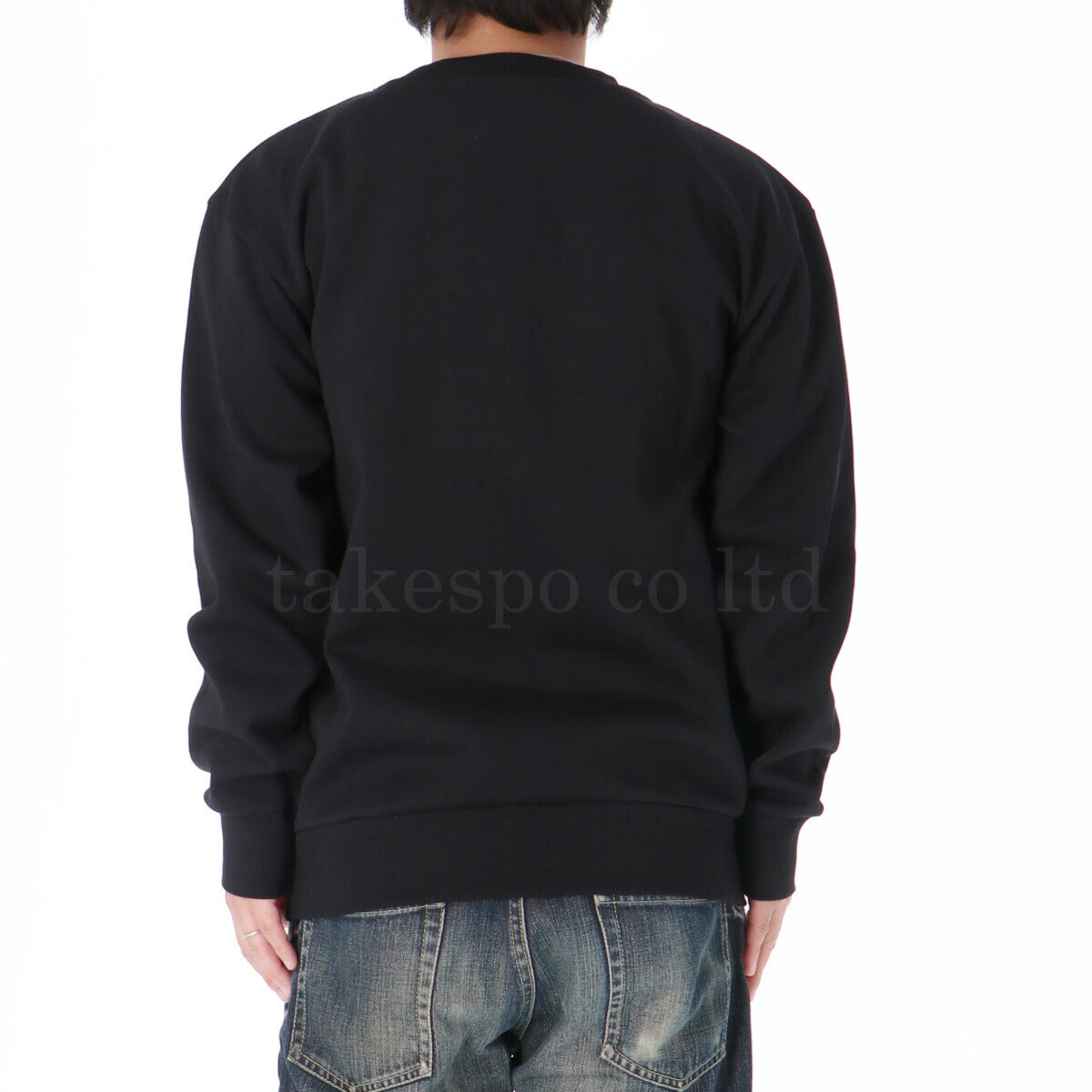 パリ・サンジェルマン スウェットシャツ メンズ PSG TWO TIER LOGO POCKET CREW ネイビー ブラック PS0524FW02