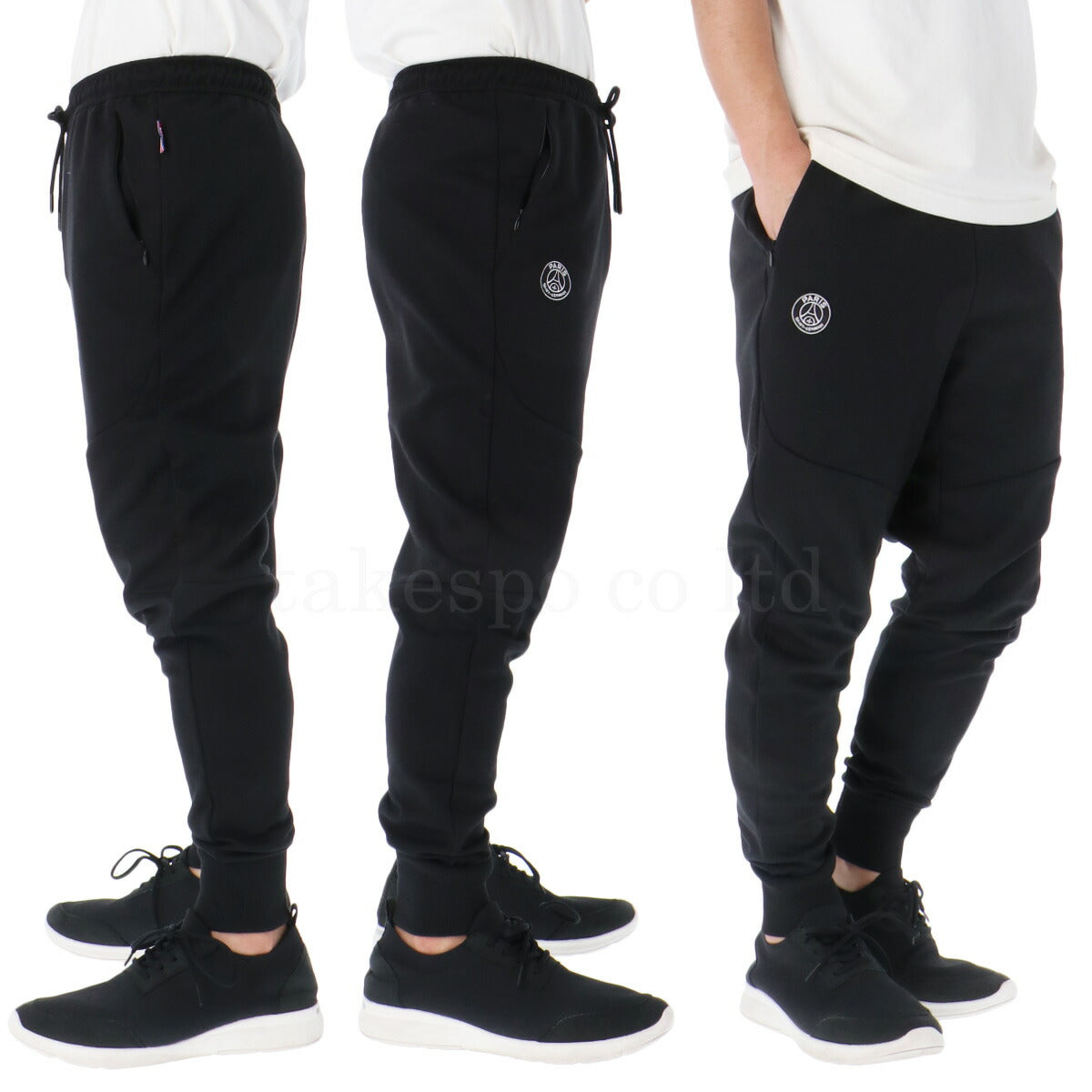 パリ・サンジェルマン メンズ スウェット上下 ロゴ刺繍バックプリントテックフリース PARIS SAINT-GERMAIN アパレル 上下 PS0625FW0002/PS1125FW0001