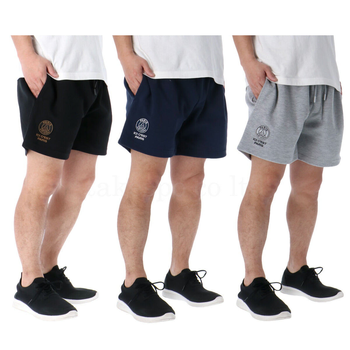 パリ・サンジェルマン メンズ ショートパンツ EMB LOGO PARIS SAINT-GERMAIN アパレル 下 PS1225S