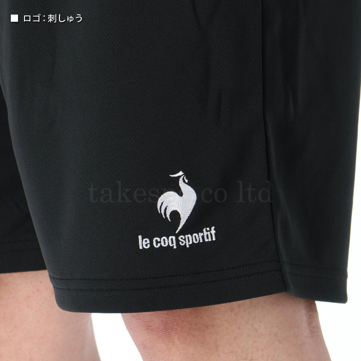 ルコック Tシャツ ハーフパンツ 上下 メンズ ブラック ホワイト ネイビー ブルー グレー QMMTJA30Z