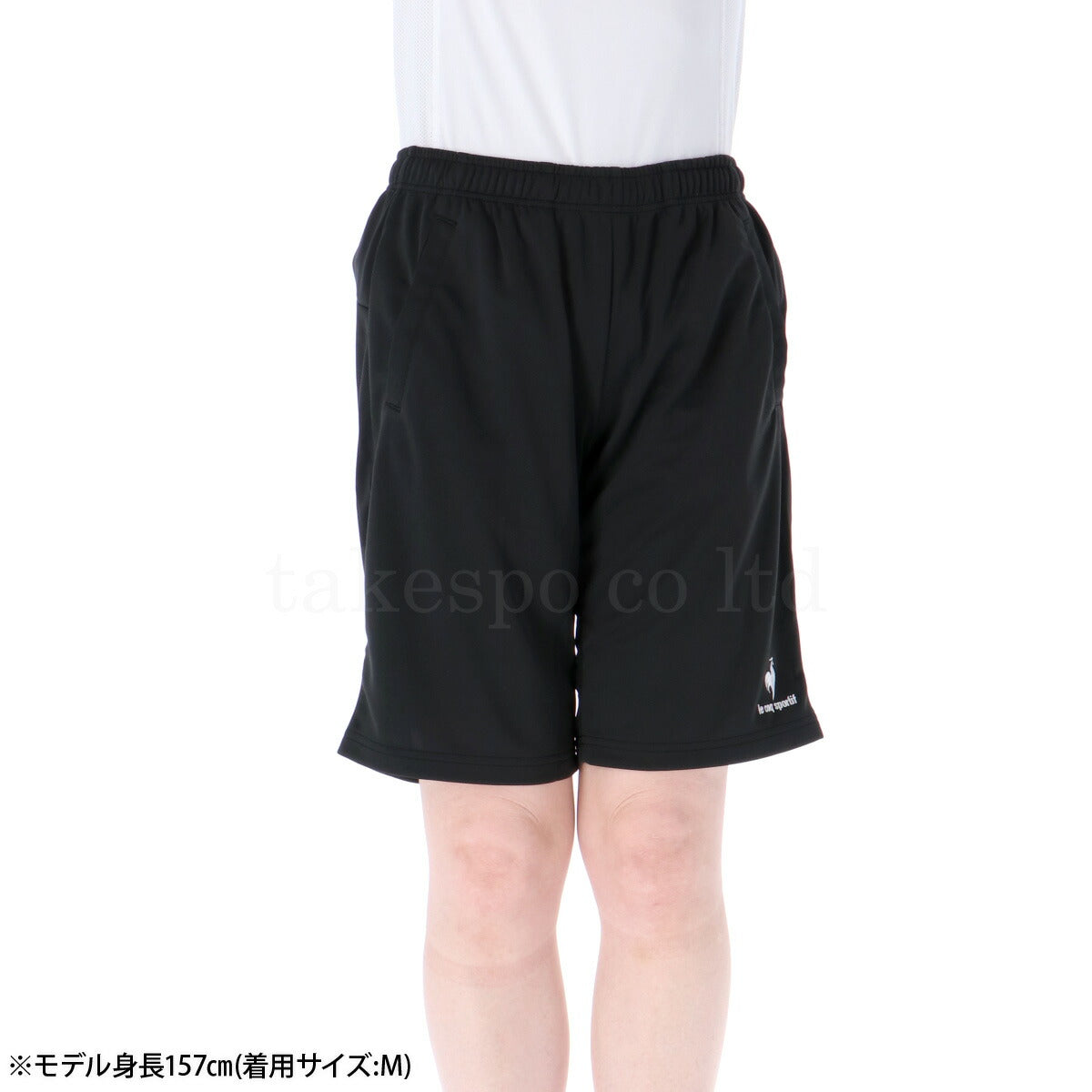 ルコック ハーフパンツ レディース エコペット ブラック ネイビー QMWTJD20Z