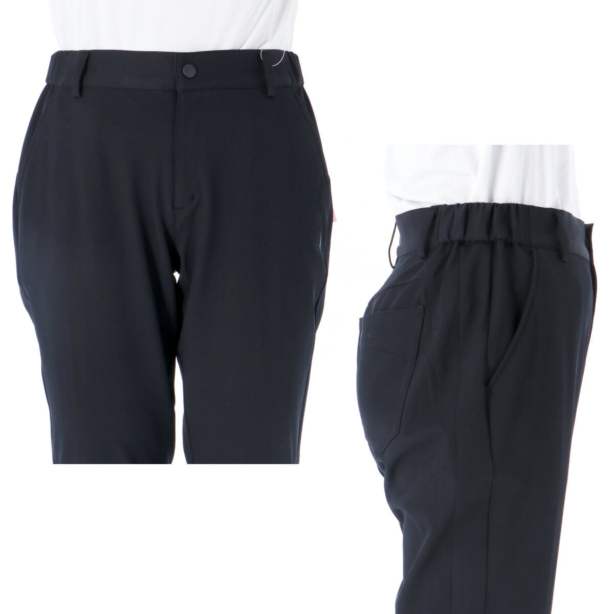 ルコック ロングパンツ レディース SAXISTA サクシスタ ブラック ネイビー ベージュ ブラウン QMWVJD32