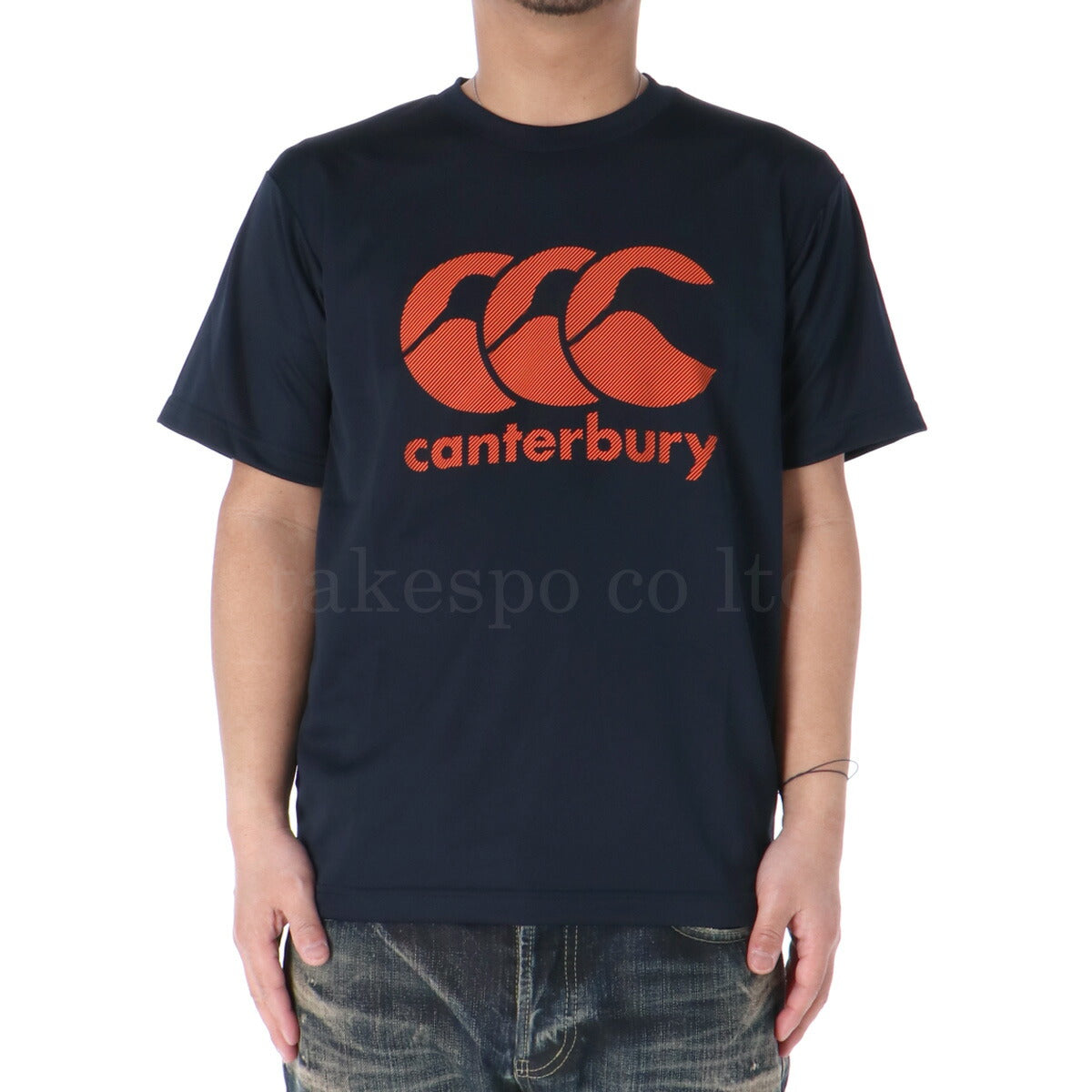 カンタベリー Tシャツ メンズ フレックスクールコントロール ホワイト ネイビー グリーン RA325145