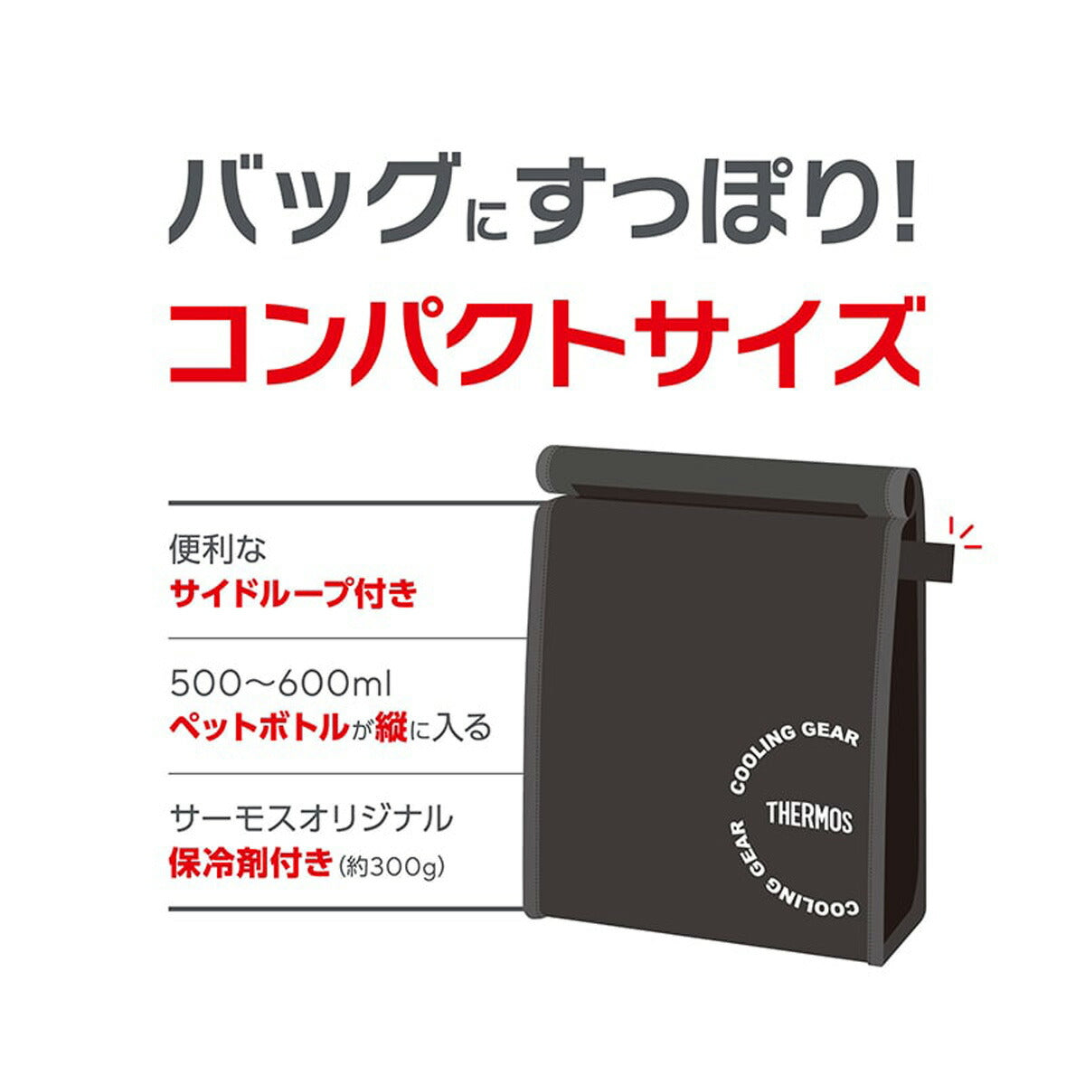 サーモス ユニセックス バッグ バッグインバッグ THERMOS アクセサリ REY0031
