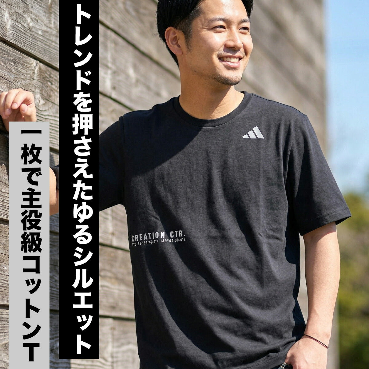 アディダス Tシャツ メンズ VERBIAGEレンジ ブラック ホワイト ブルー グリーン オレンジ SB250